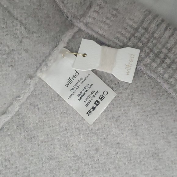 Aritzia Wilfred Plaid Wool Jacket - Picture 4 of 5